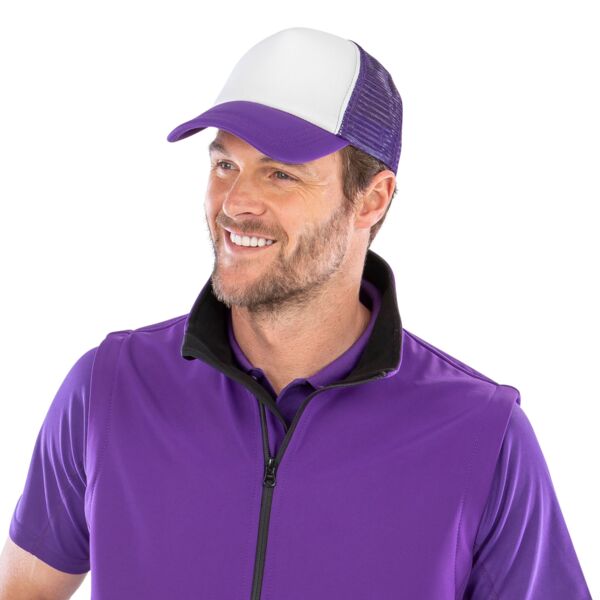 Detroit 1/2 Mesh Truckers Cap Thumbnail