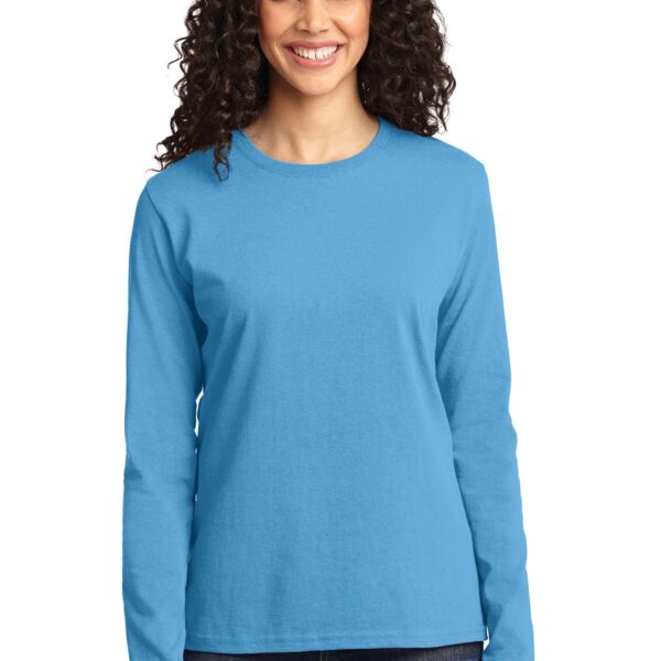Saugus Track Long Sleeve Tee - Ladies Thumbnail