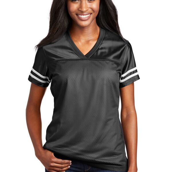 Live Oaks Staff Football Jersey - Ladies Thumbnail