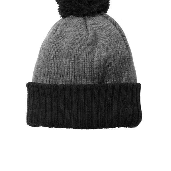 Blank Colorblock Cuffed Beanie Thumbnail