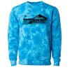 Unisex Midweight Tie-Dyed Crewneck Sweatshirt Thumbnail