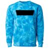 Unisex Midweight Tie-Dyed Crewneck Sweatshirt Thumbnail