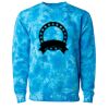 Unisex Midweight Tie-Dyed Crewneck Sweatshirt Thumbnail
