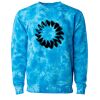 Unisex Midweight Tie-Dyed Crewneck Sweatshirt Thumbnail