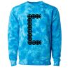 Unisex Midweight Tie-Dyed Crewneck Sweatshirt Thumbnail