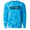 Unisex Midweight Tie-Dyed Crewneck Sweatshirt Thumbnail