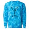 Unisex Midweight Tie-Dyed Crewneck Sweatshirt Thumbnail