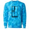 Unisex Midweight Tie-Dyed Crewneck Sweatshirt Thumbnail