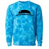 Unisex Midweight Tie-Dyed Crewneck Sweatshirt Thumbnail