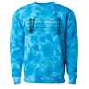 Unisex Midweight Tie-Dyed Crewneck Sweatshirt Thumbnail