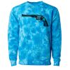 Unisex Midweight Tie-Dyed Crewneck Sweatshirt Thumbnail