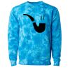 Unisex Midweight Tie-Dyed Crewneck Sweatshirt Thumbnail
