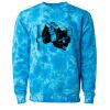 Unisex Midweight Tie-Dyed Crewneck Sweatshirt Thumbnail
