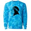 Unisex Midweight Tie-Dyed Crewneck Sweatshirt Thumbnail