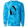 Unisex Midweight Tie-Dyed Crewneck Sweatshirt Thumbnail