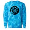 Unisex Midweight Tie-Dyed Crewneck Sweatshirt Thumbnail