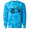 Unisex Midweight Tie-Dyed Crewneck Sweatshirt Thumbnail