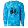 Unisex Midweight Tie-Dyed Crewneck Sweatshirt Thumbnail