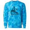 Unisex Midweight Tie-Dyed Crewneck Sweatshirt Thumbnail