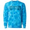 Unisex Midweight Tie-Dyed Crewneck Sweatshirt Thumbnail