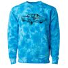 Unisex Midweight Tie-Dyed Crewneck Sweatshirt Thumbnail