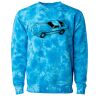 Unisex Midweight Tie-Dyed Crewneck Sweatshirt Thumbnail