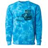 Unisex Midweight Tie-Dyed Crewneck Sweatshirt Thumbnail