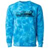 Unisex Midweight Tie-Dyed Crewneck Sweatshirt Thumbnail