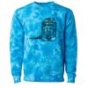 Unisex Midweight Tie-Dyed Crewneck Sweatshirt Thumbnail