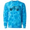 Unisex Midweight Tie-Dyed Crewneck Sweatshirt Thumbnail