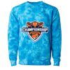 Unisex Midweight Tie-Dyed Crewneck Sweatshirt Thumbnail