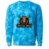 Unisex Midweight Tie-Dyed Crewneck Sweatshirt Thumbnail