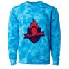 Unisex Midweight Tie-Dyed Crewneck Sweatshirt Thumbnail