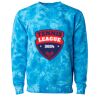 Unisex Midweight Tie-Dyed Crewneck Sweatshirt Thumbnail