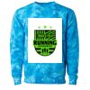 Unisex Midweight Tie-Dyed Crewneck Sweatshirt Thumbnail