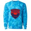 Unisex Midweight Tie-Dyed Crewneck Sweatshirt Thumbnail