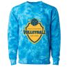 Unisex Midweight Tie-Dyed Crewneck Sweatshirt Thumbnail