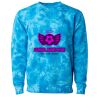 Unisex Midweight Tie-Dyed Crewneck Sweatshirt Thumbnail