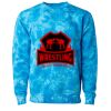 Unisex Midweight Tie-Dyed Crewneck Sweatshirt Thumbnail