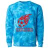 Unisex Midweight Tie-Dyed Crewneck Sweatshirt Thumbnail