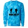 Unisex Midweight Tie-Dyed Crewneck Sweatshirt Thumbnail