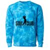 Unisex Midweight Tie-Dyed Crewneck Sweatshirt Thumbnail