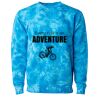 Unisex Midweight Tie-Dyed Crewneck Sweatshirt Thumbnail