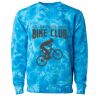 Unisex Midweight Tie-Dyed Crewneck Sweatshirt Thumbnail