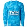 Unisex Midweight Tie-Dyed Crewneck Sweatshirt Thumbnail